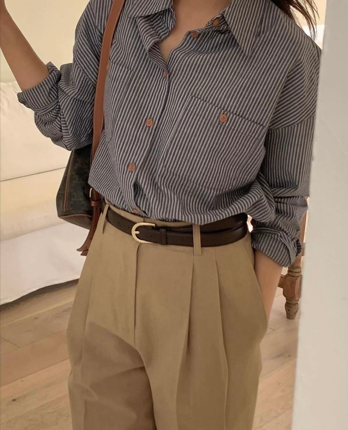 matin cotton slacks pants