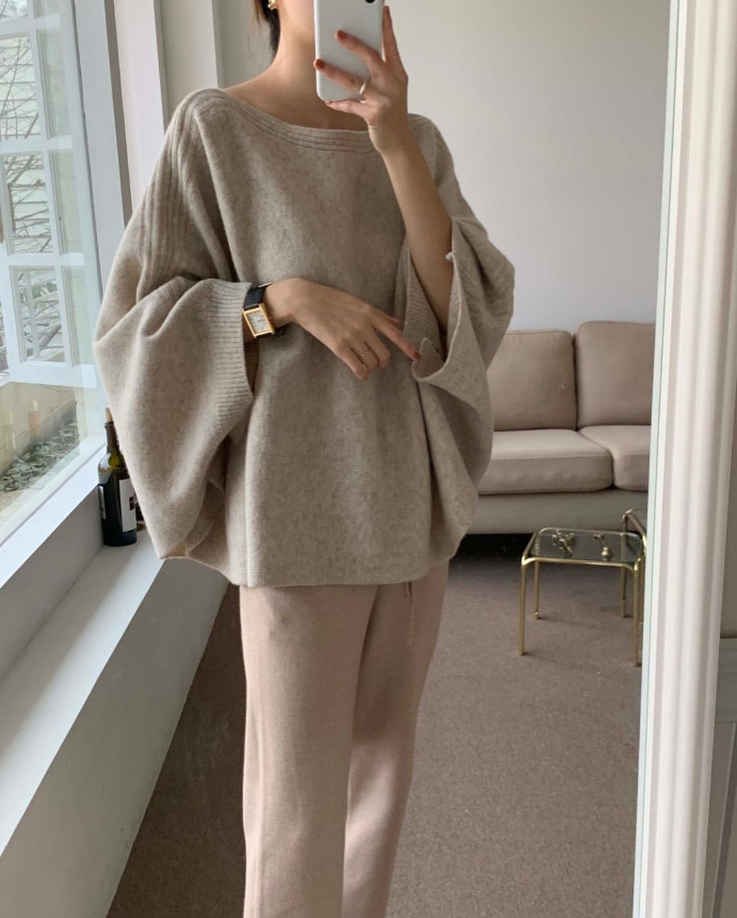 niara knit ( cashmere wool 65 % )