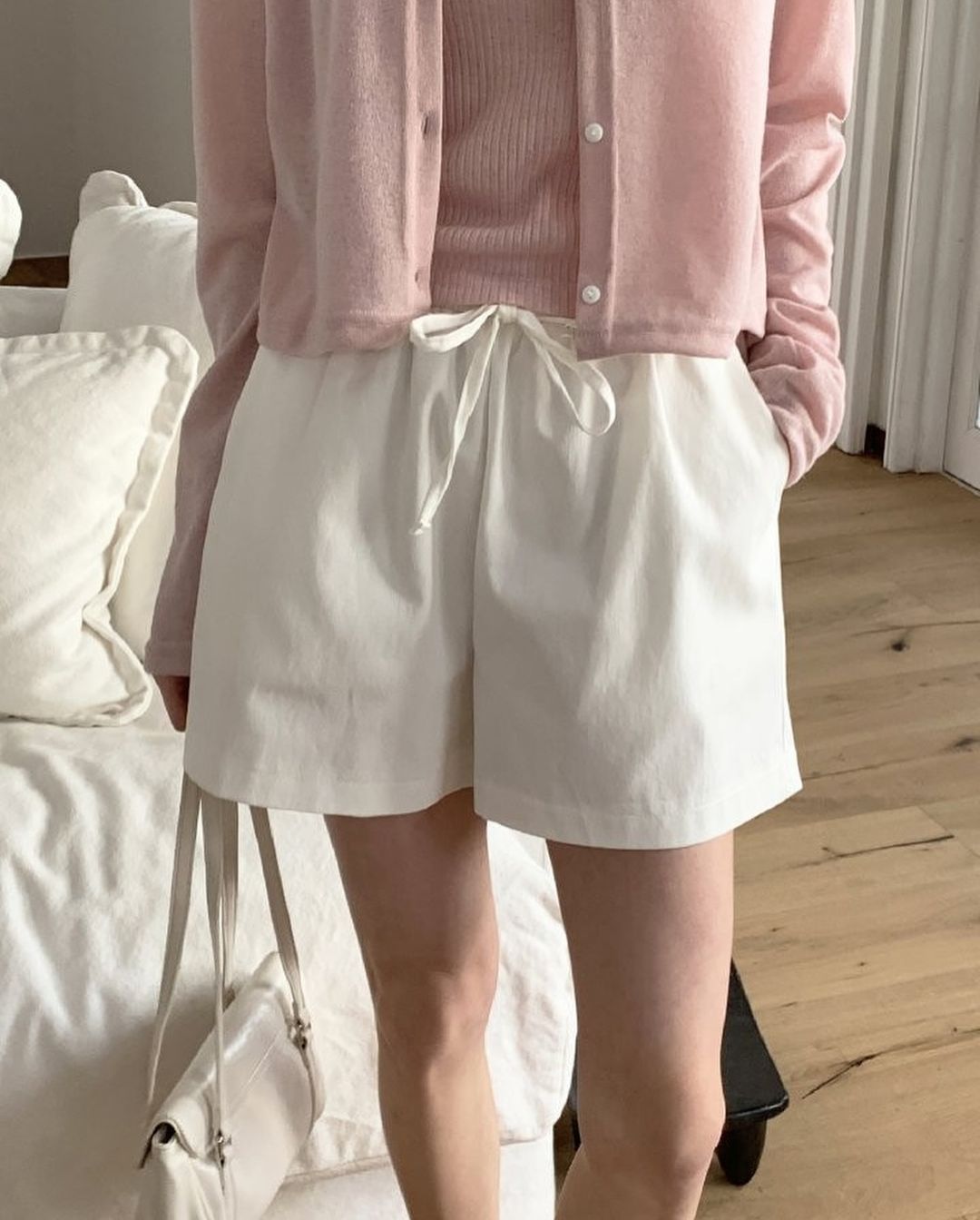 mika cotton banding pants