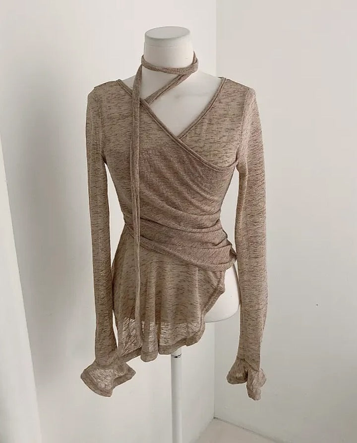 eliz tie top