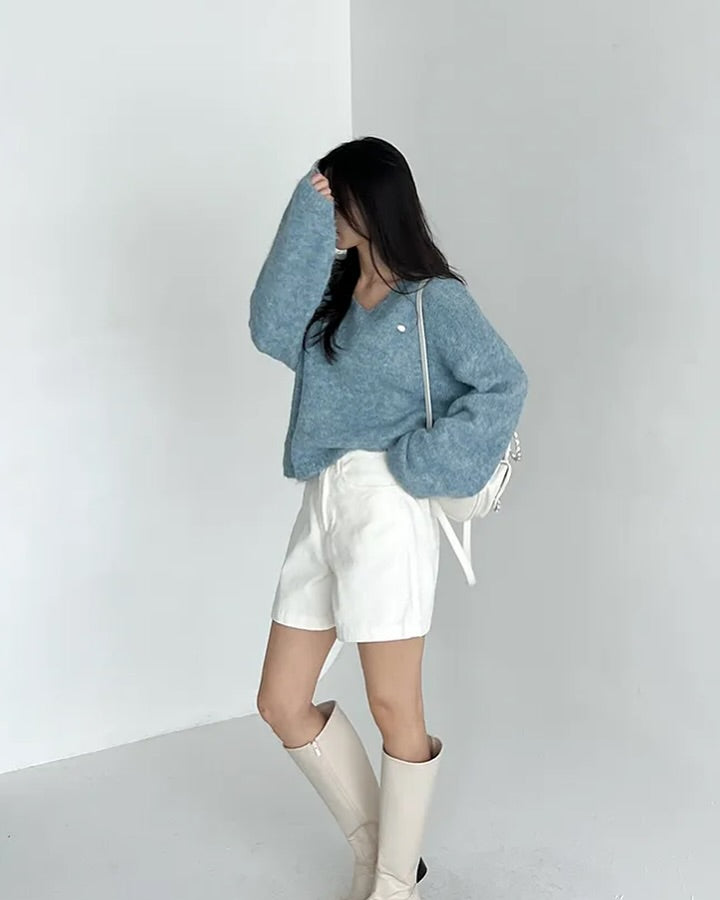 sorbet mohair knit