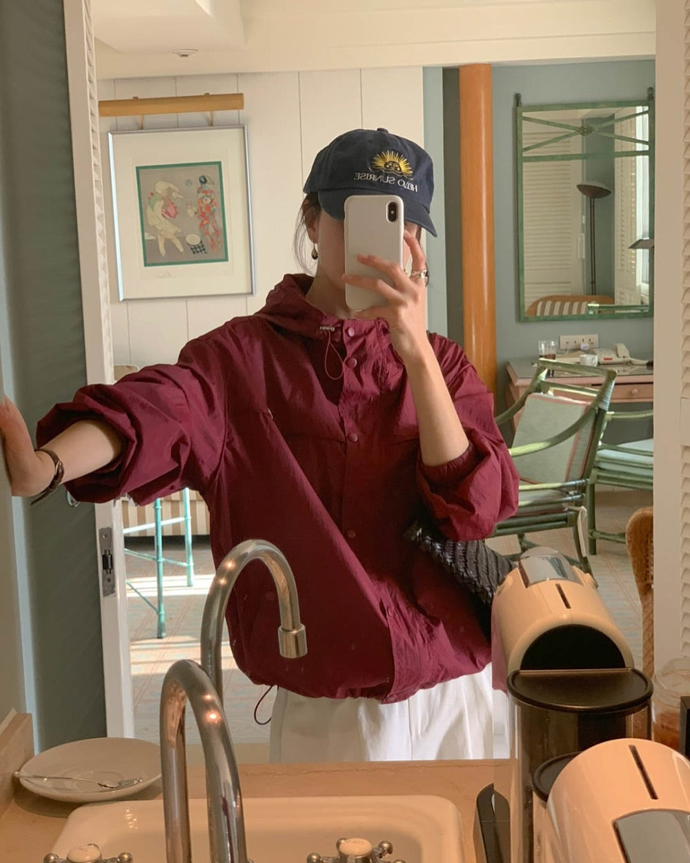 fay light windbreak jumper