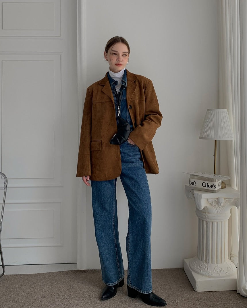 oud suede jacket