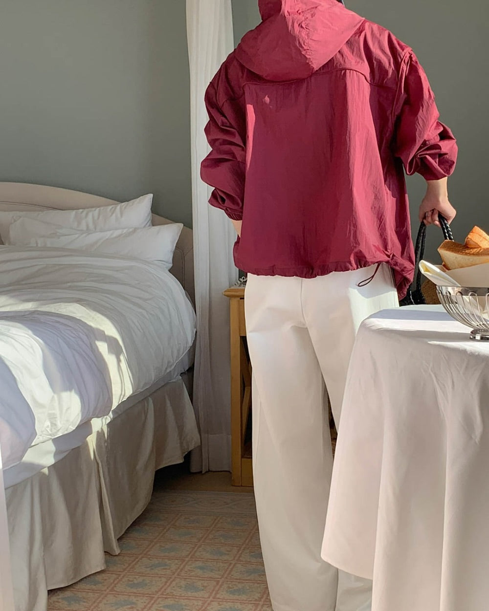 fay light windbreak jumper