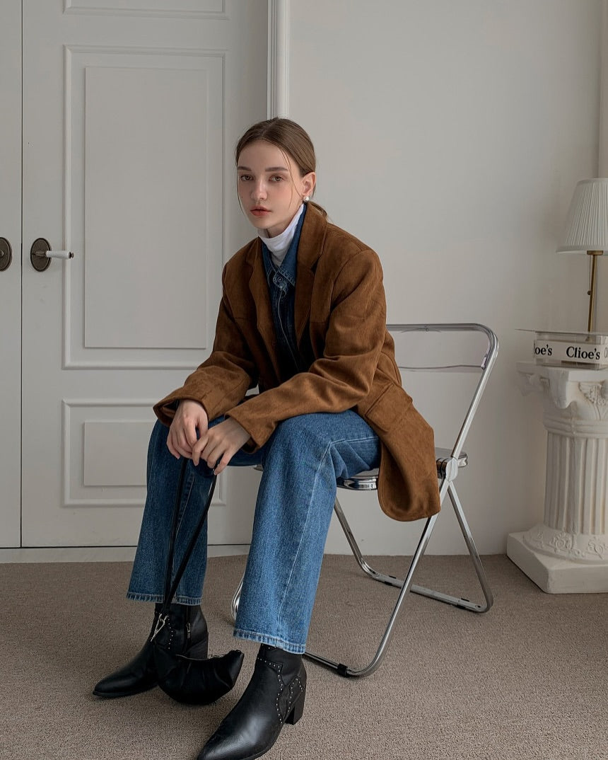 oud suede jacket