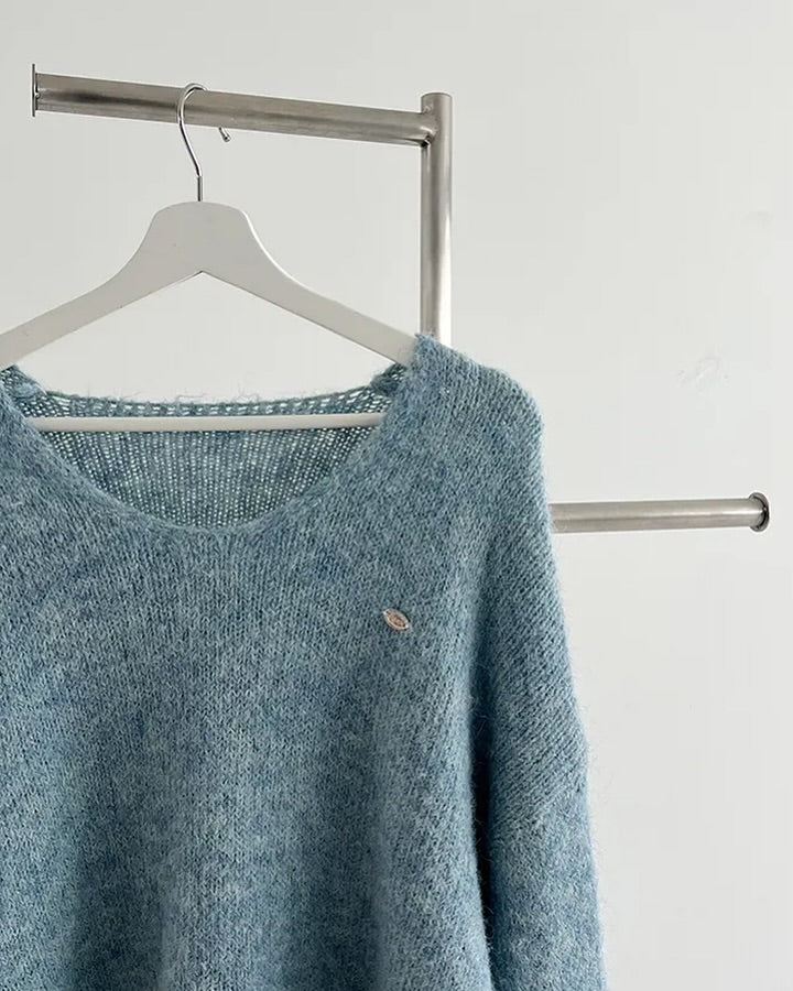 sorbet mohair knit
