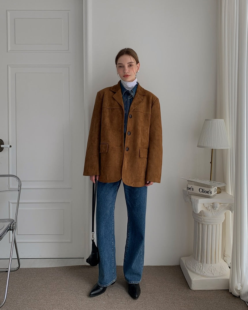 oud suede jacket