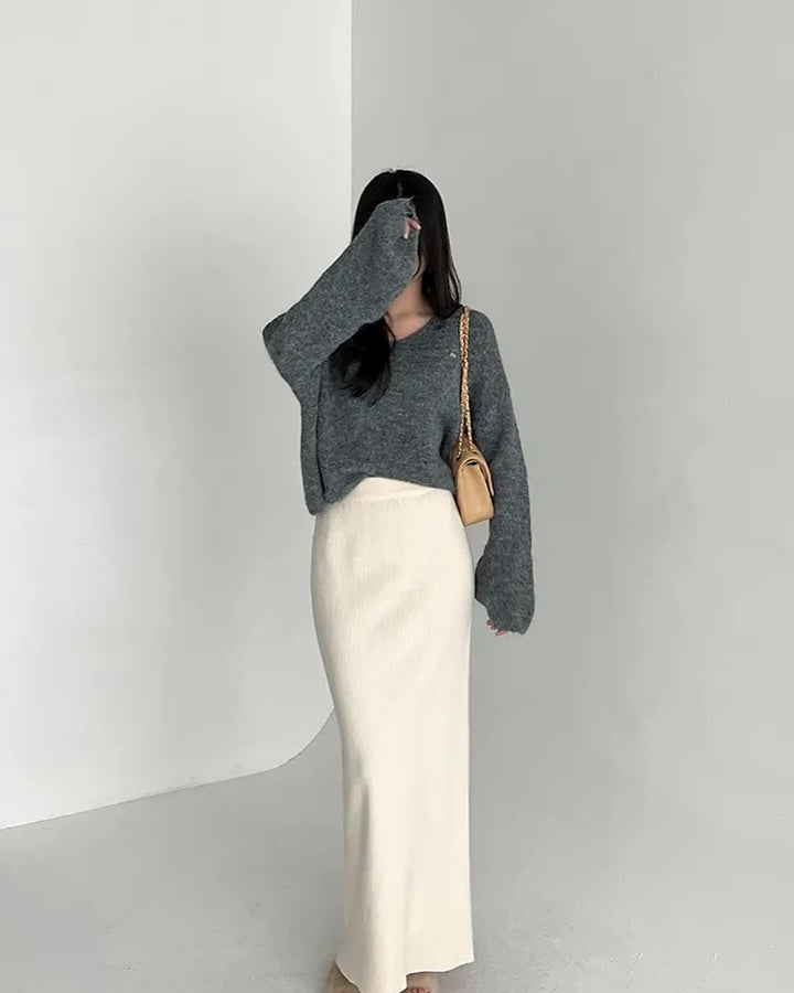 sorbet mohair knit