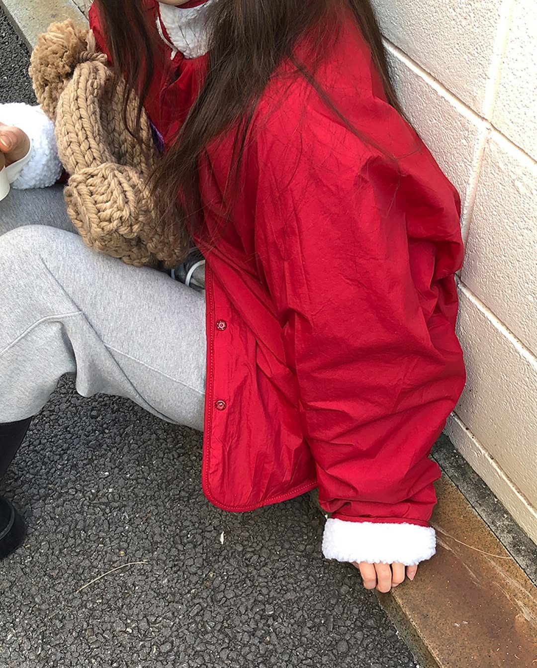 amiment fleece jumper