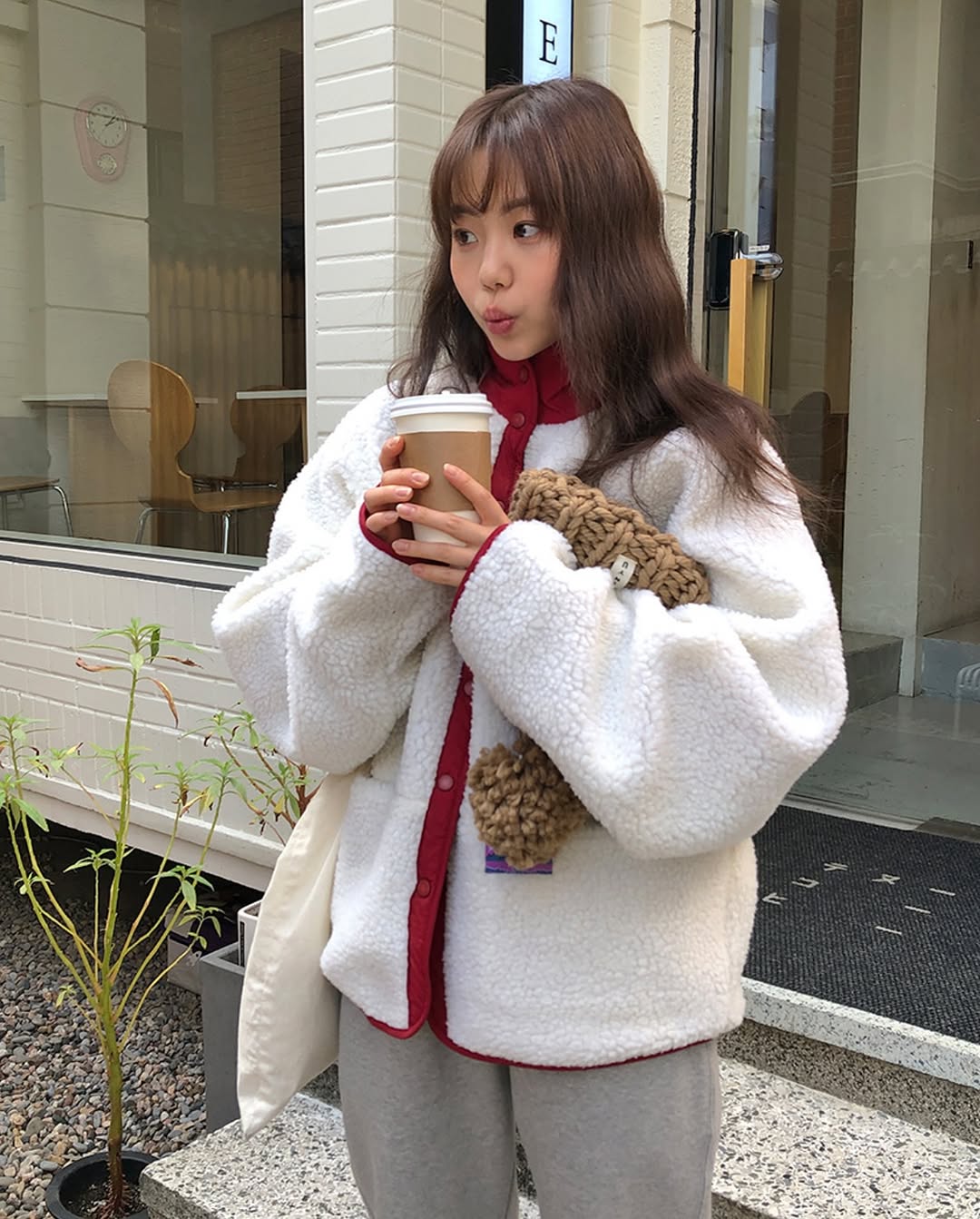 amiment fleece jumper