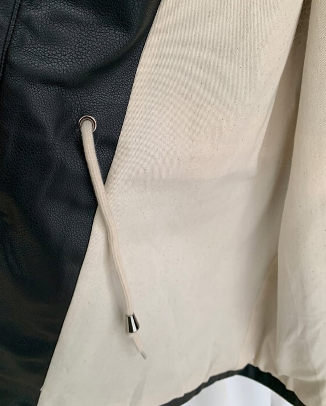 rory string leather jacket (premium)