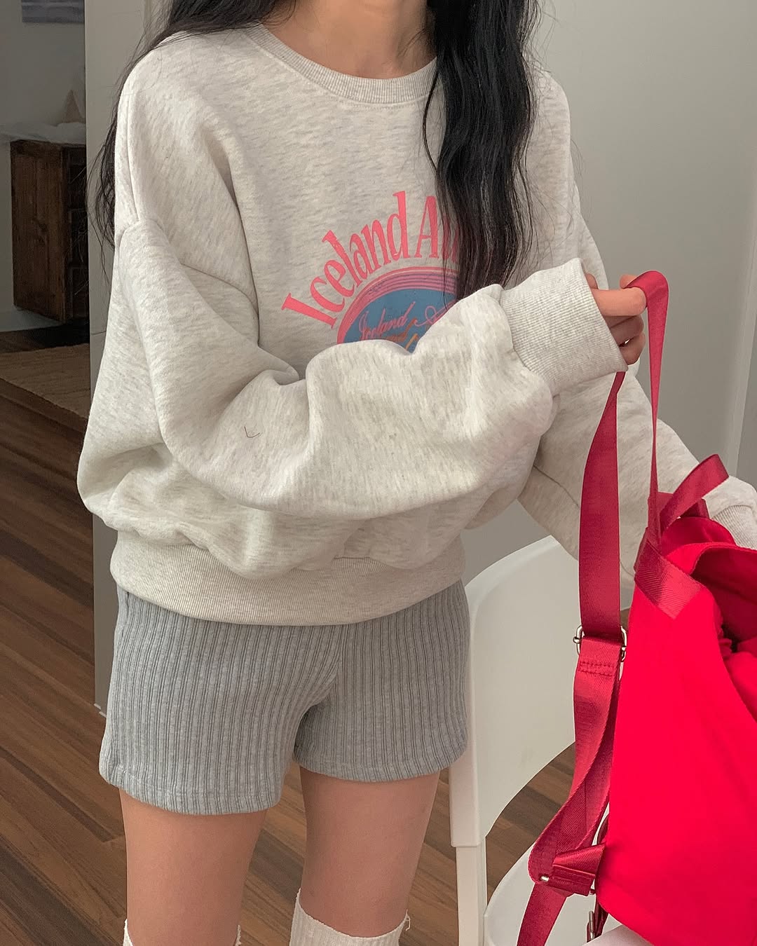 aurora fleece top