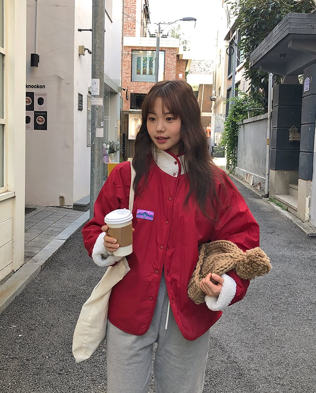 amiment fleece jumper