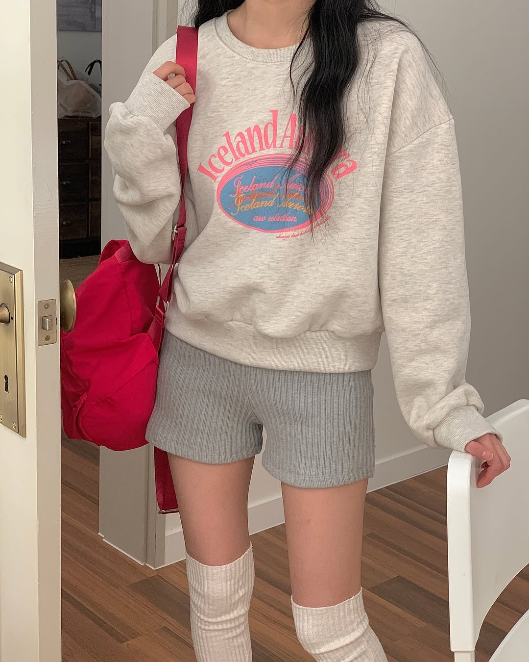 aurora fleece top