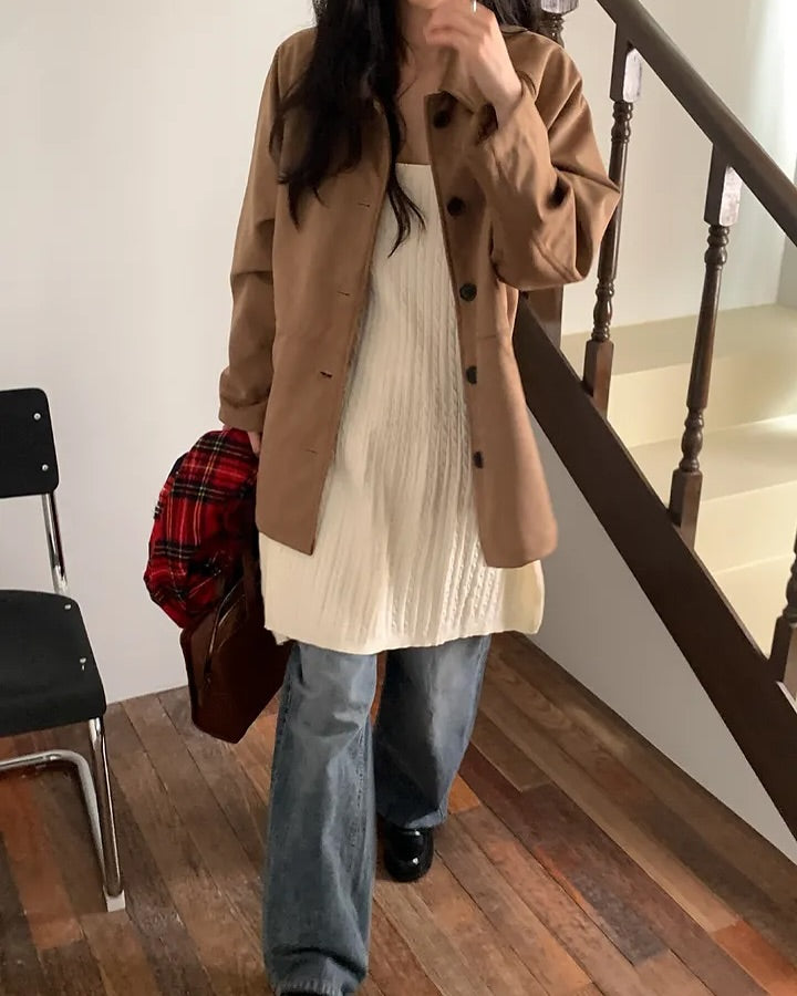 gram suede mid jacket