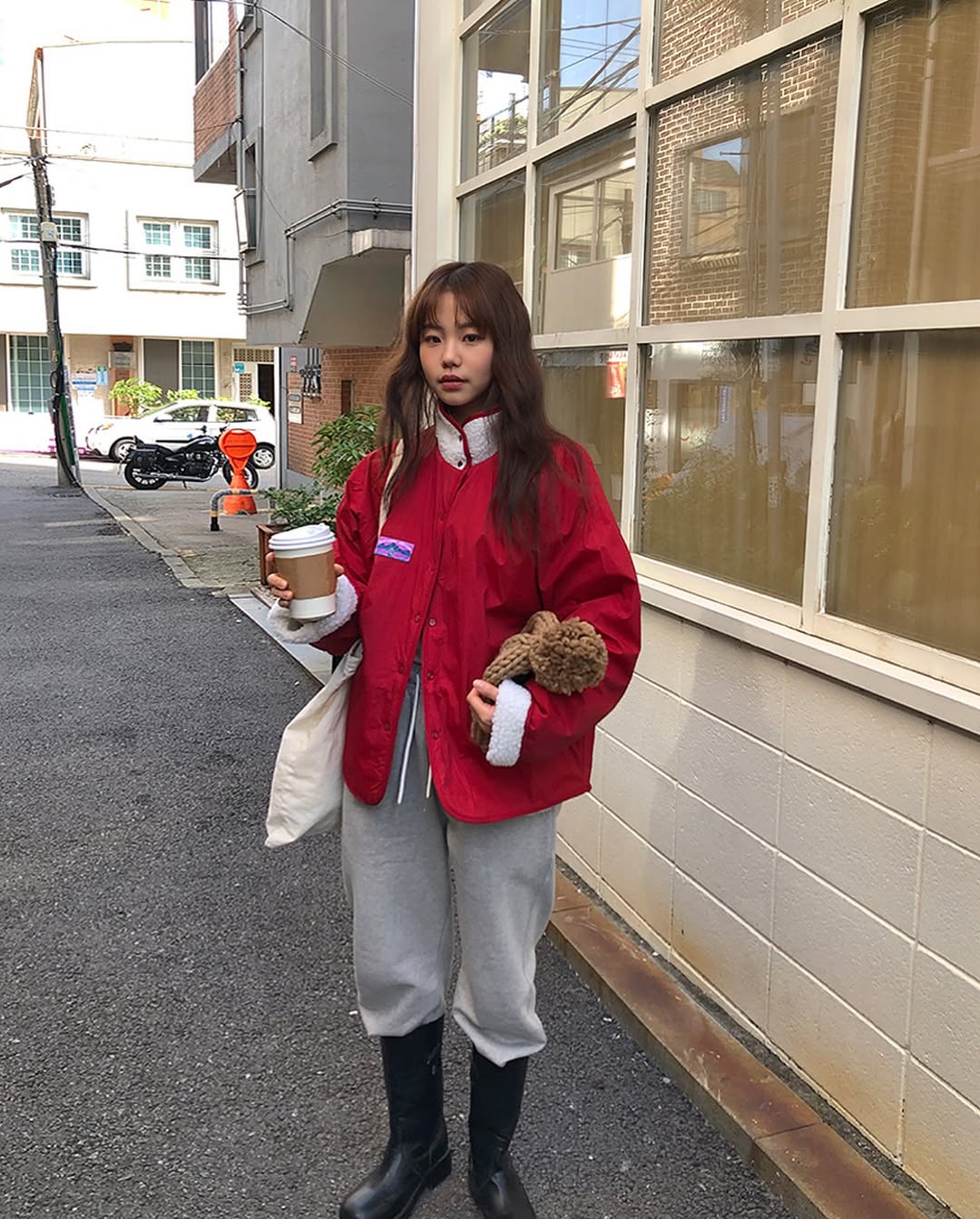 amiment fleece jumper