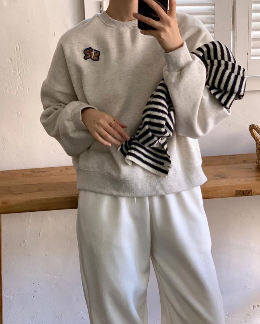 teddy fleece top