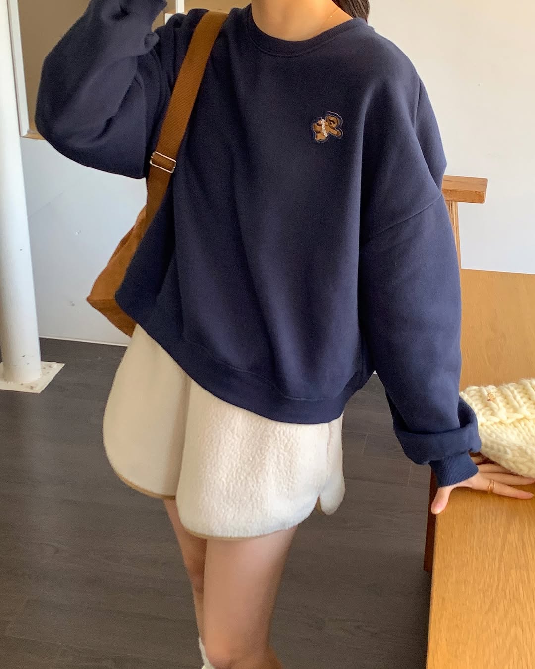 teddy fleece top