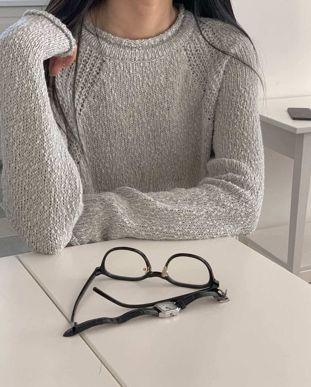rolling cotton knit