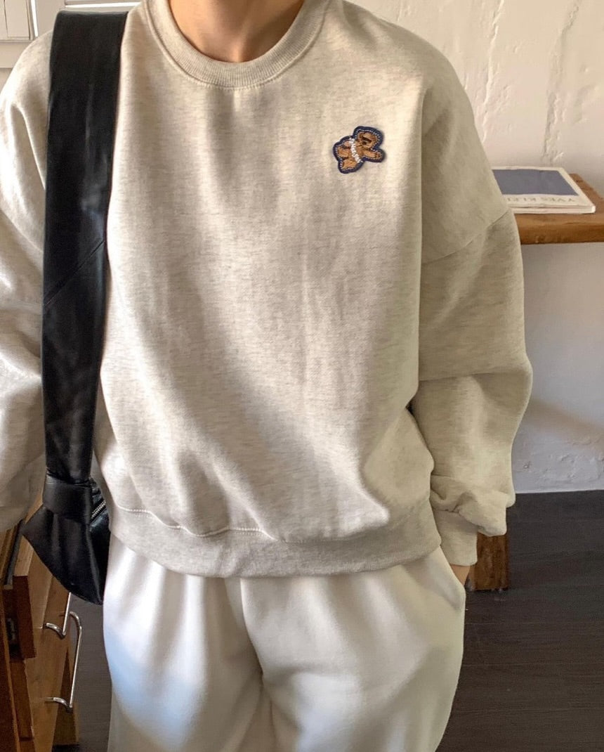 teddy fleece top