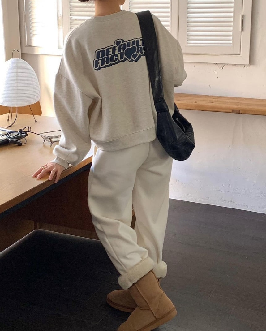 teddy fleece top