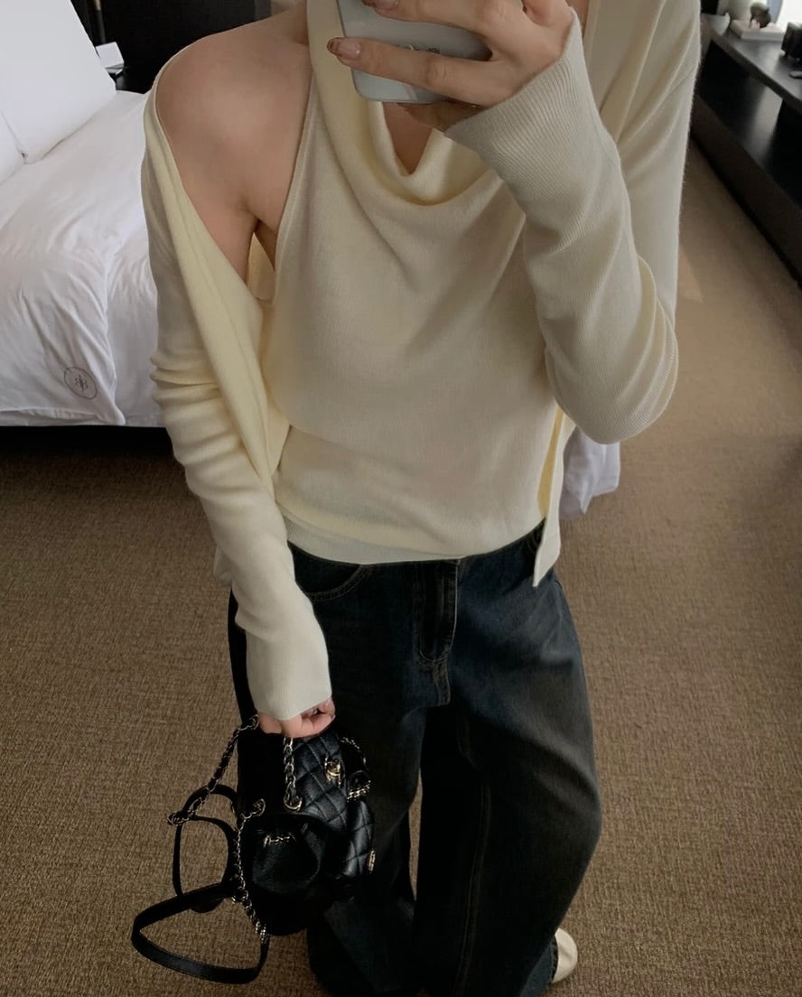 sienna halter knit