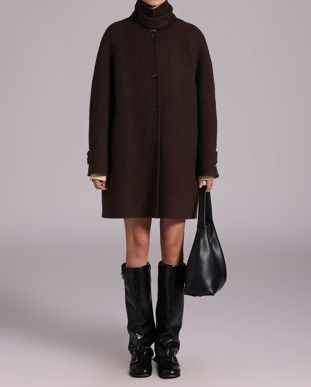 talia boucle coat