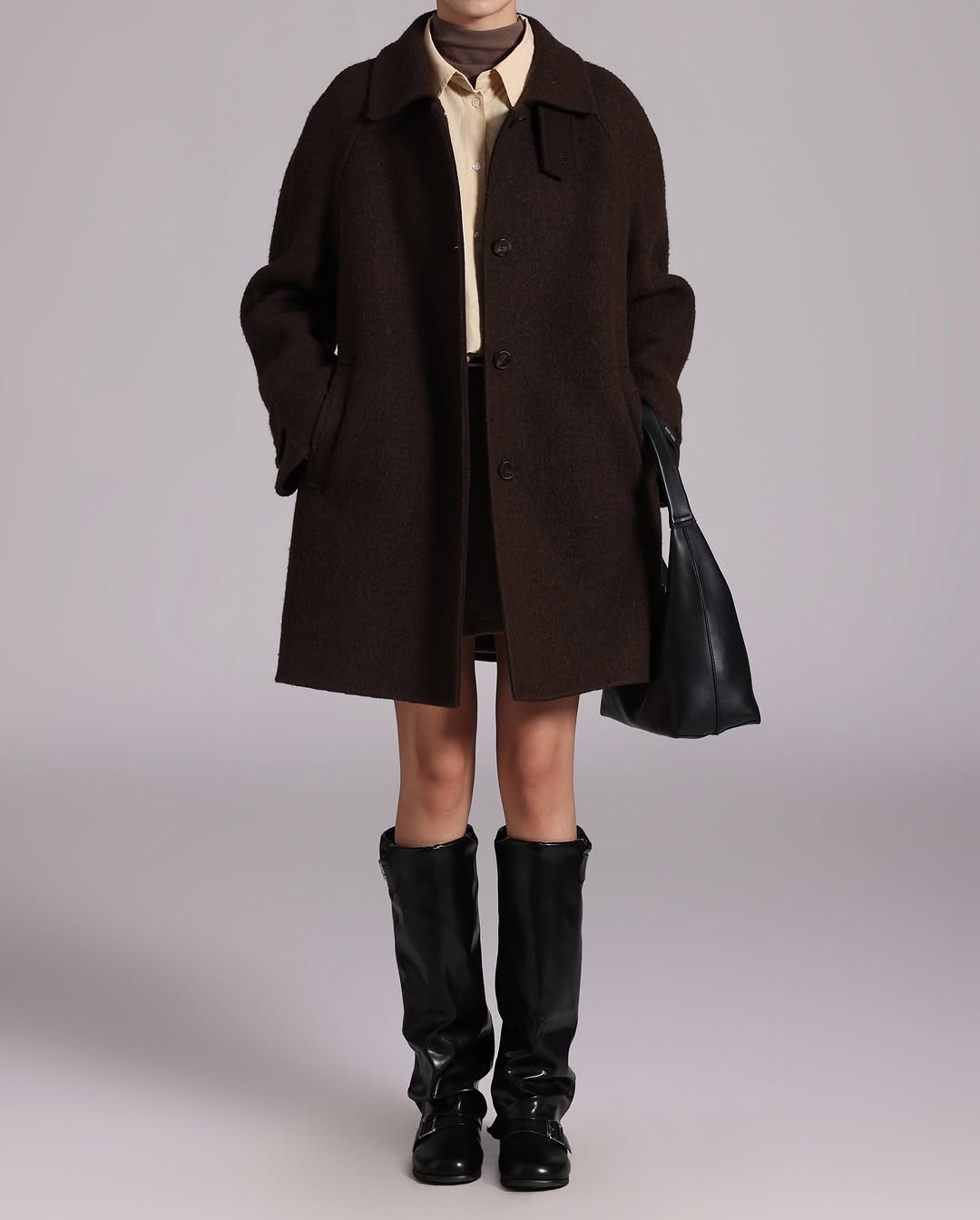 talia boucle coat