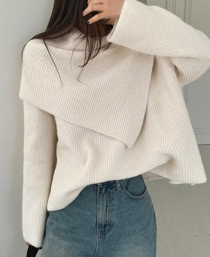 lyra wool cape set (2pcs)