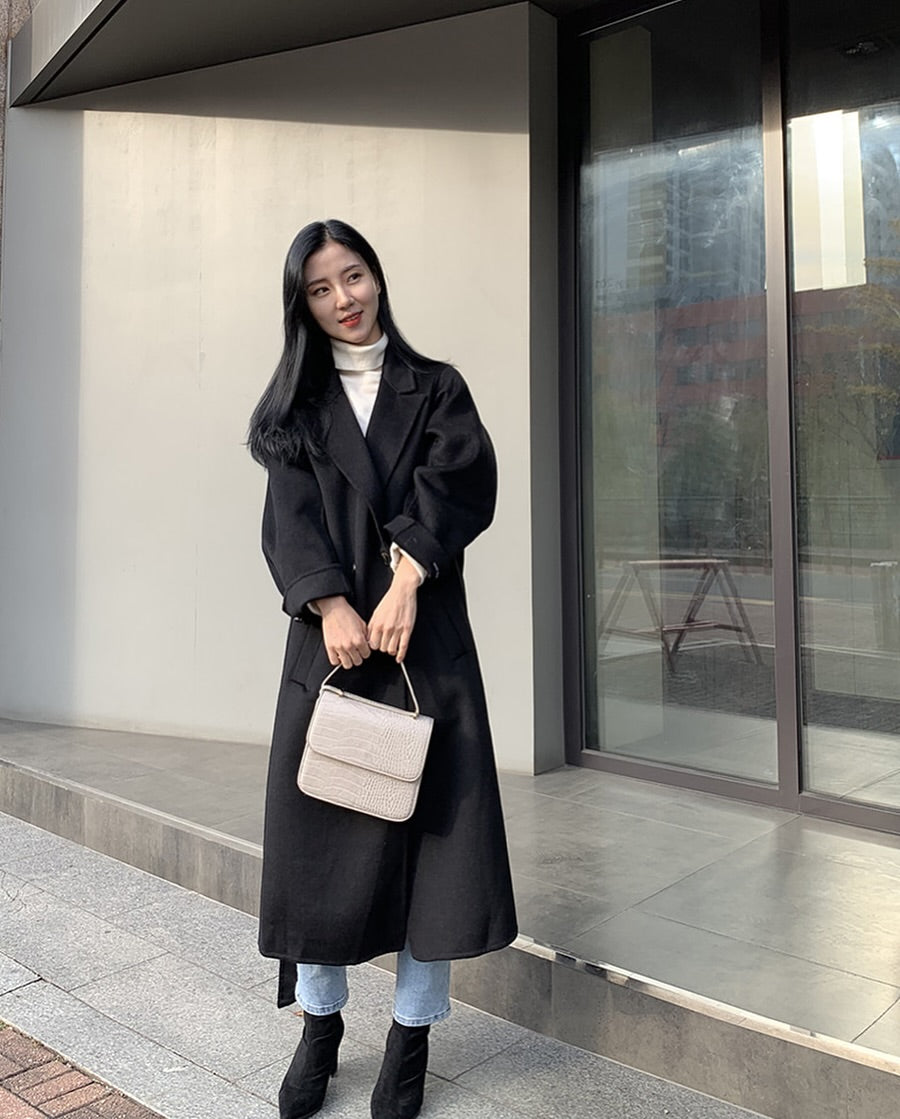 theo handmade coat ( black )