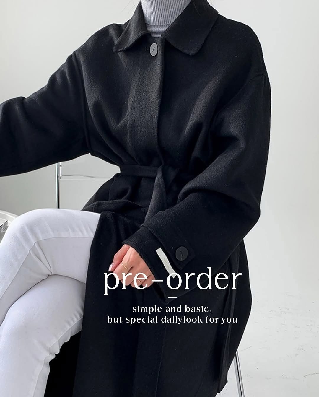 callie handmade coat (premium)