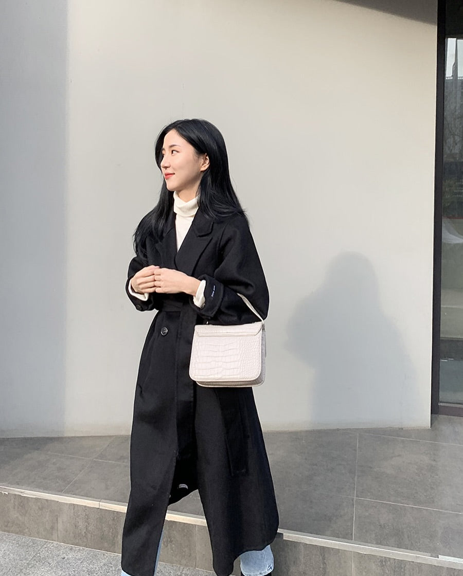 theo handmade coat ( black )