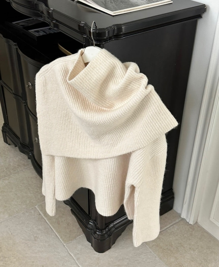 lyra wool cape set (2pcs)