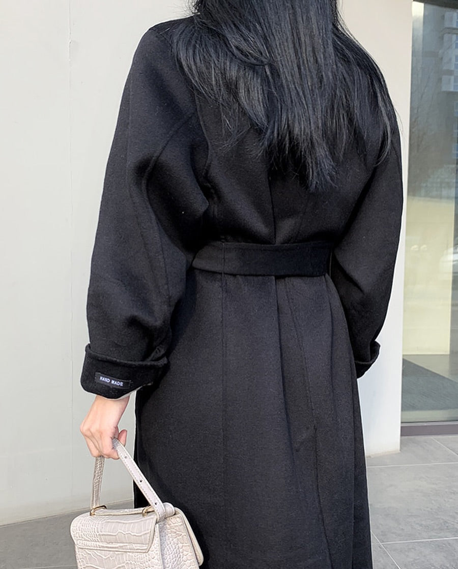 theo handmade coat ( black )