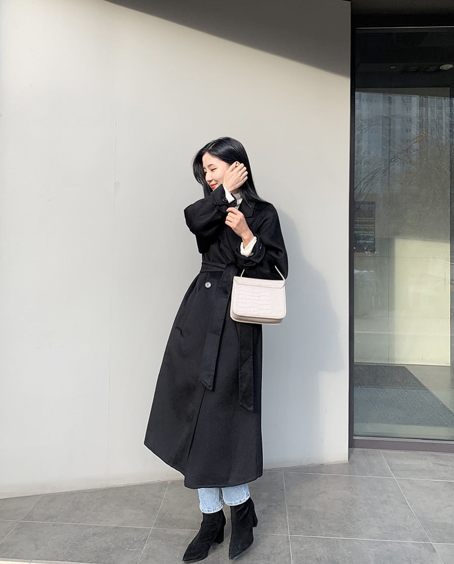 theo handmade coat ( black )