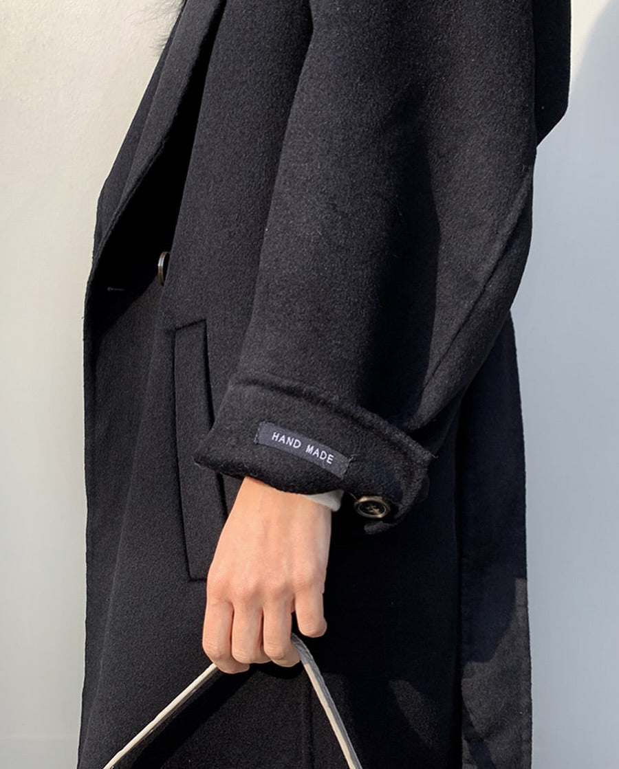 theo handmade coat ( black )