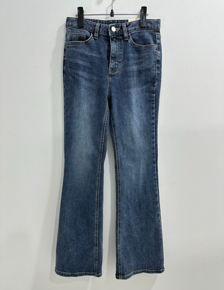 coma fleece pants ( boot-cut)