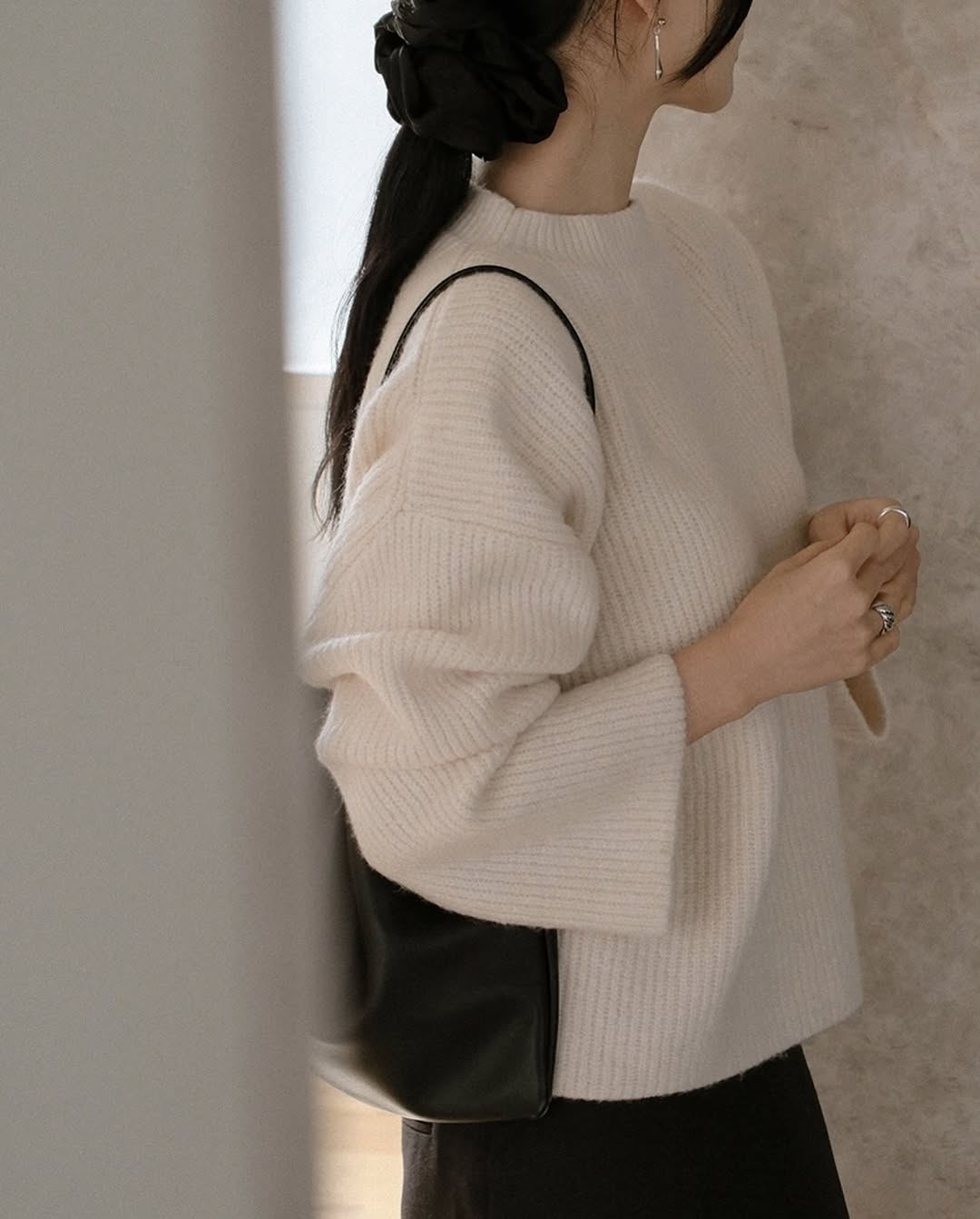 lyra wool cape set (2pcs)