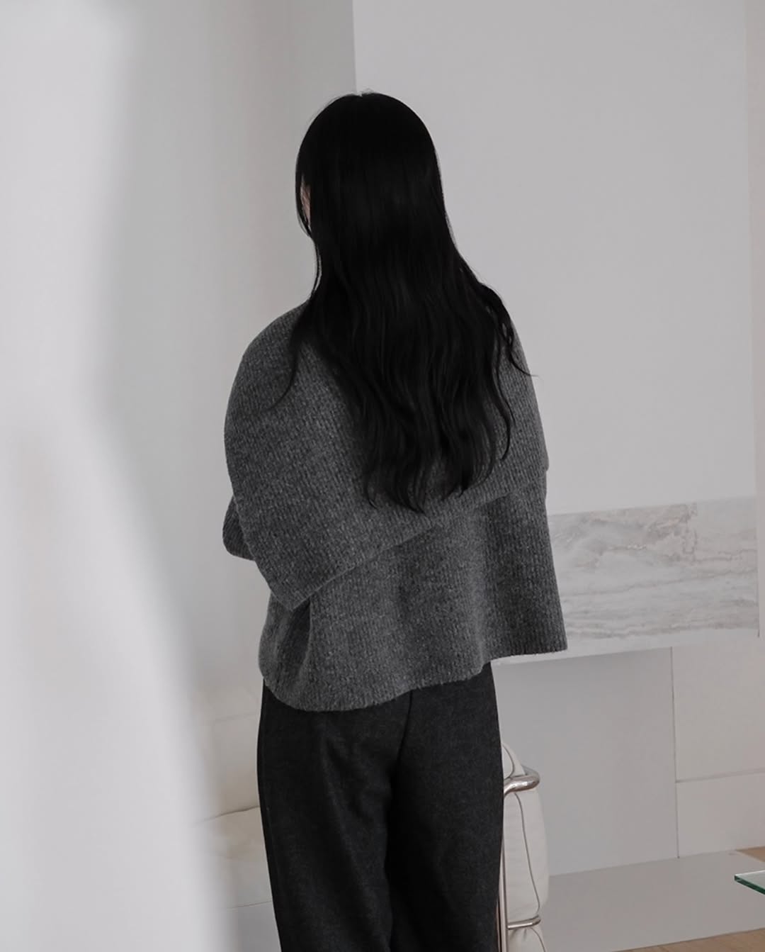 lyra wool cape set (2pcs)