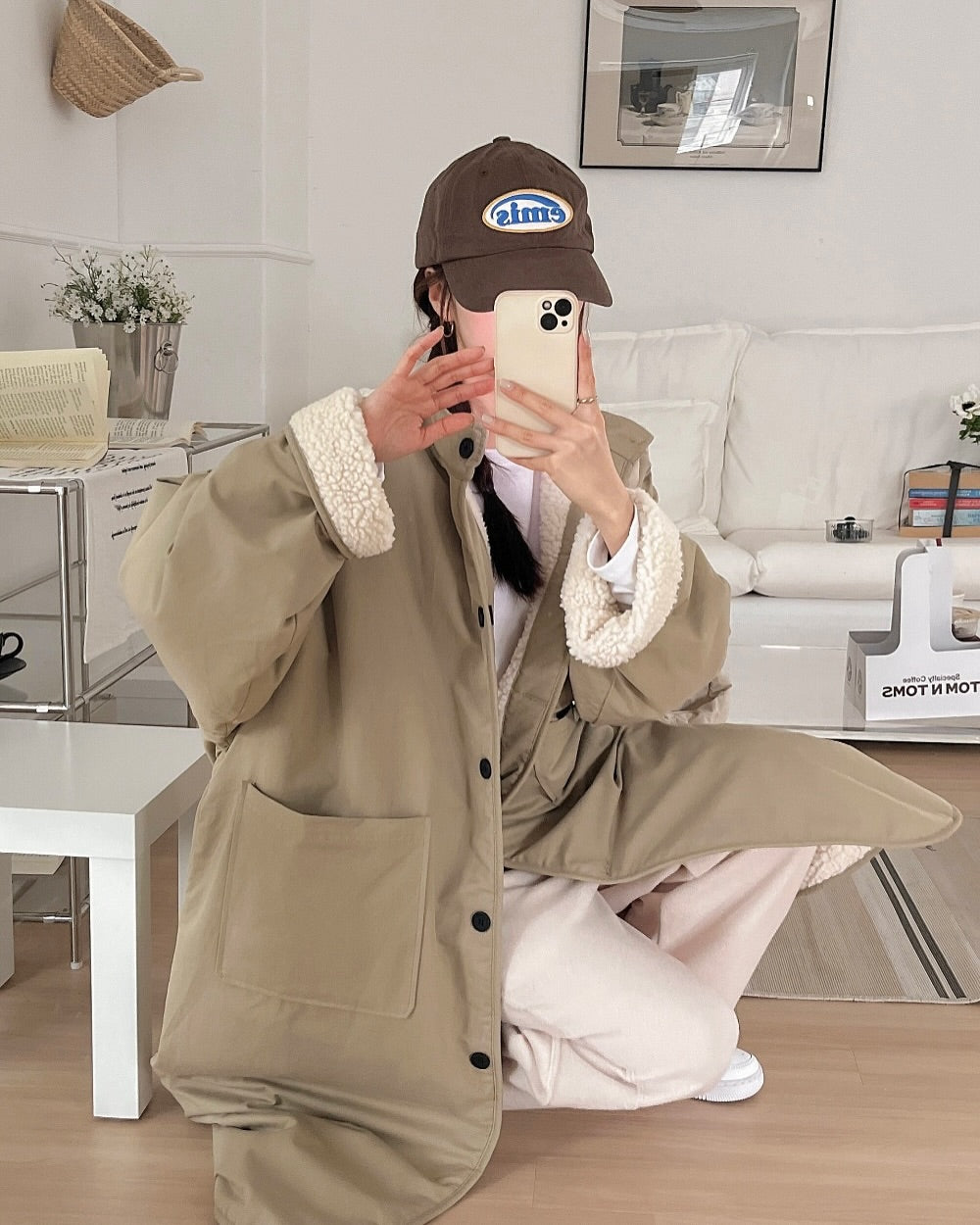 triple reversible coat