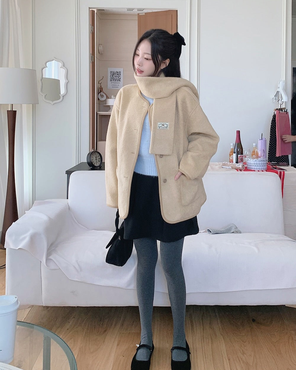 mollie scarf set jumper