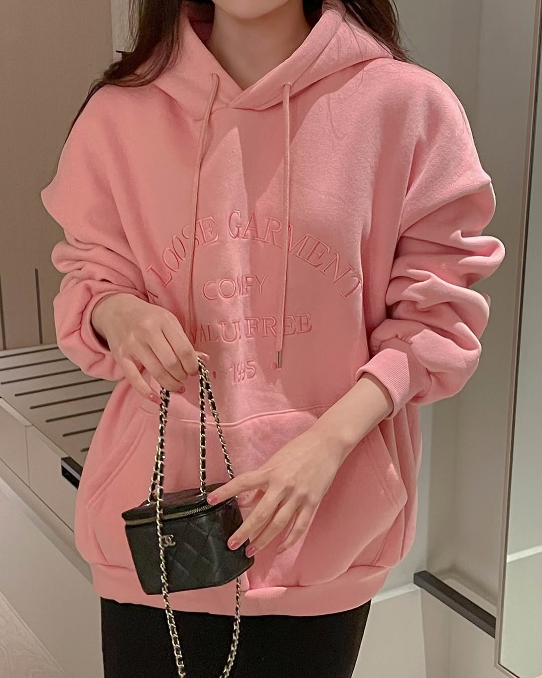 garment fleece hoodie