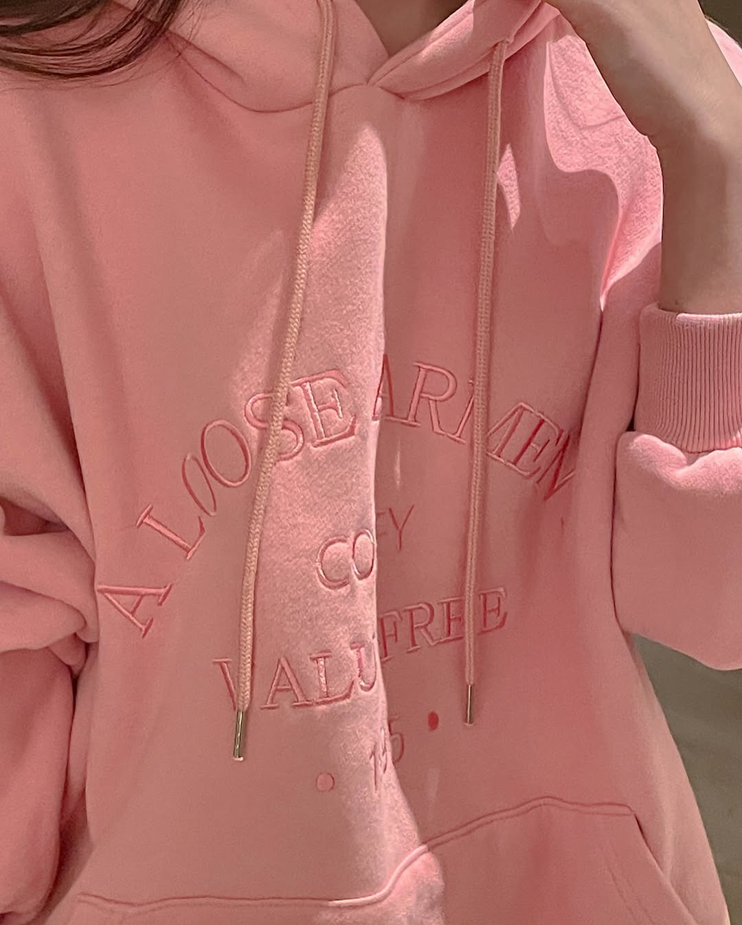 garment fleece hoodie