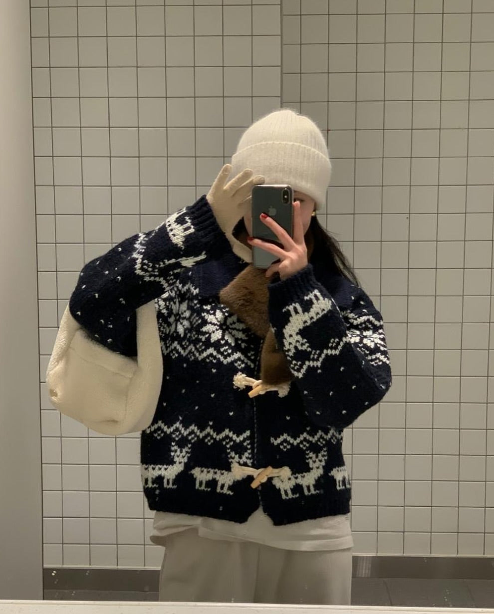 areun nordic cardigan