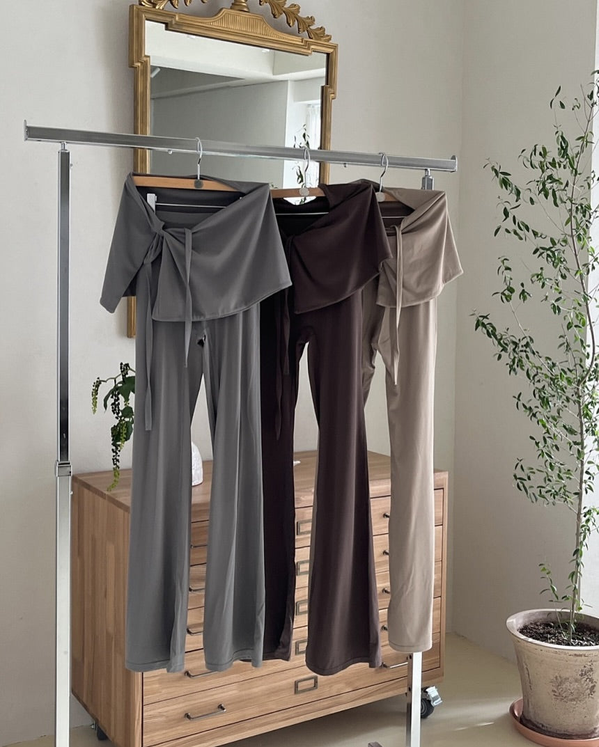cover wrap leggings (2pcs)