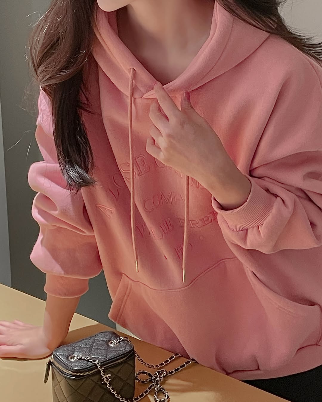 garment fleece hoodie