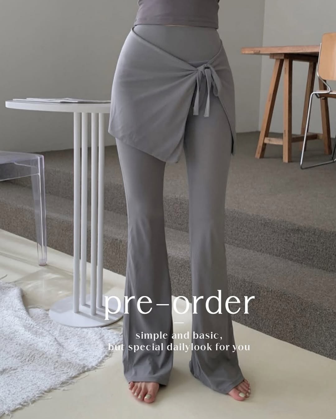 cover wrap leggings (2pcs)