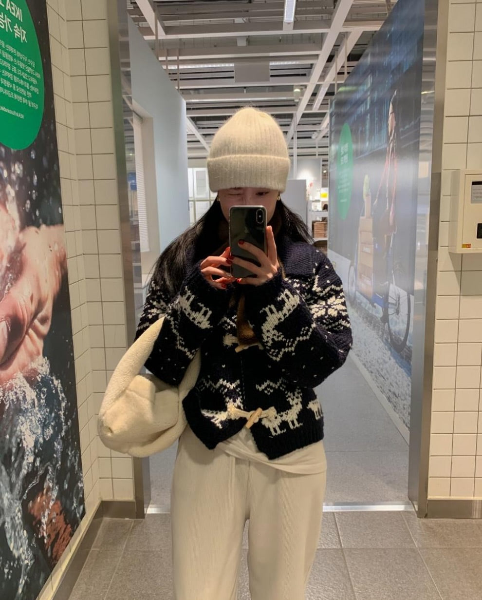 areun nordic cardigan