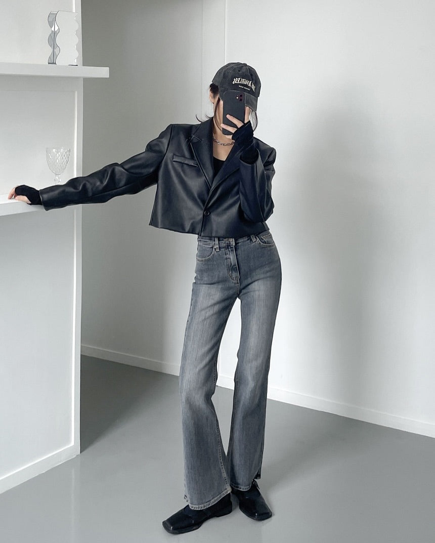 shae boot-cut pants (pre-order)