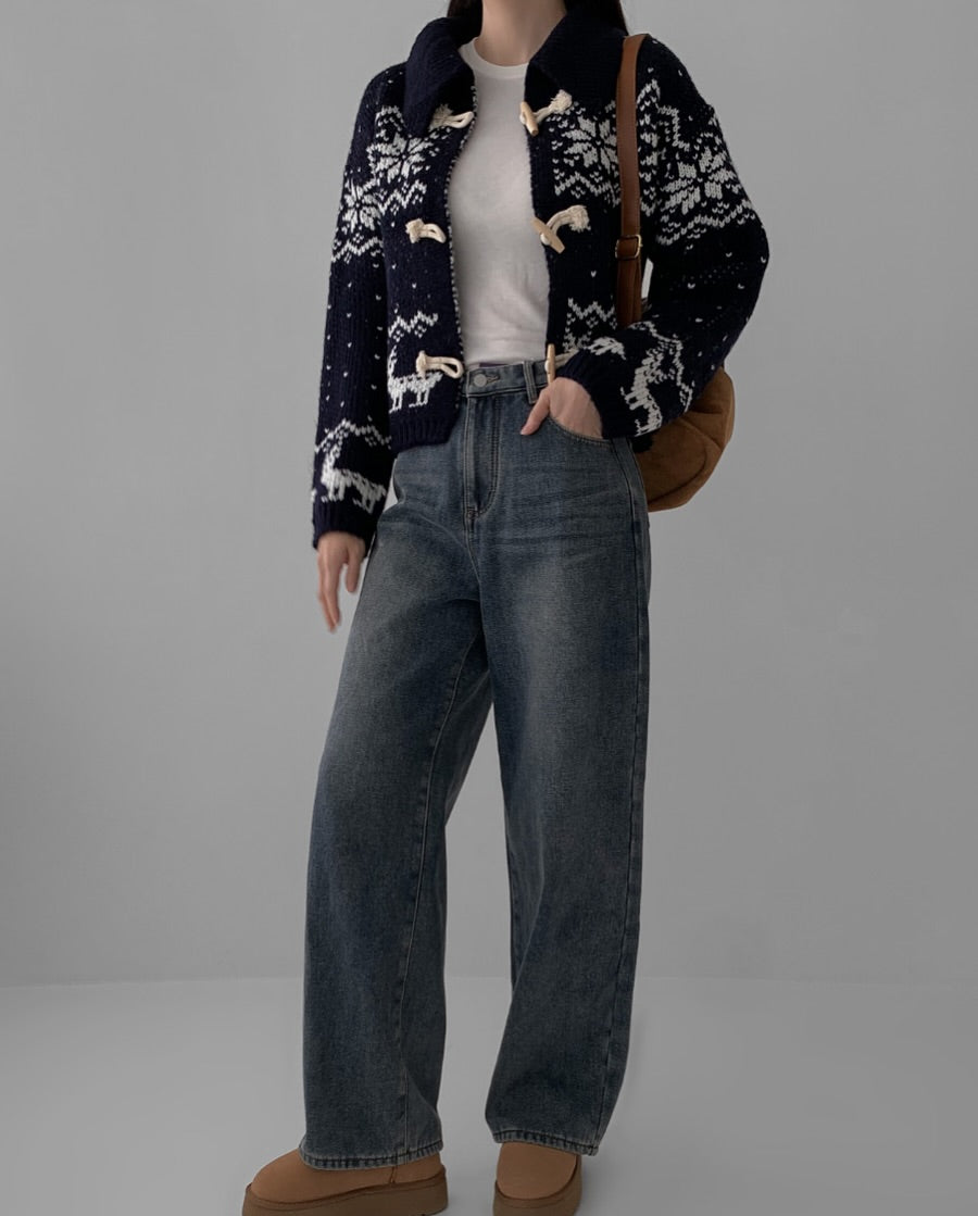 areun nordic cardigan